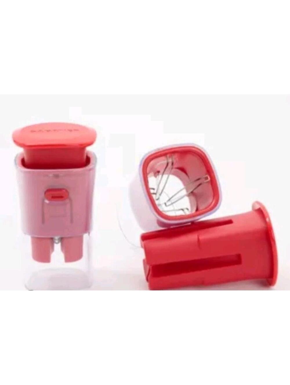 Set Of 2 QVC Sabatier Produce Wedger Slicer Stainless Steel Red Kitchen Set
